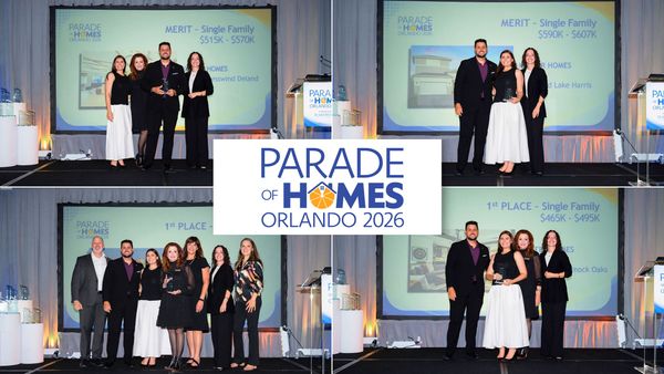 Kolter Homes Wins Six Awards at 2026 Orlando Parade of Homes