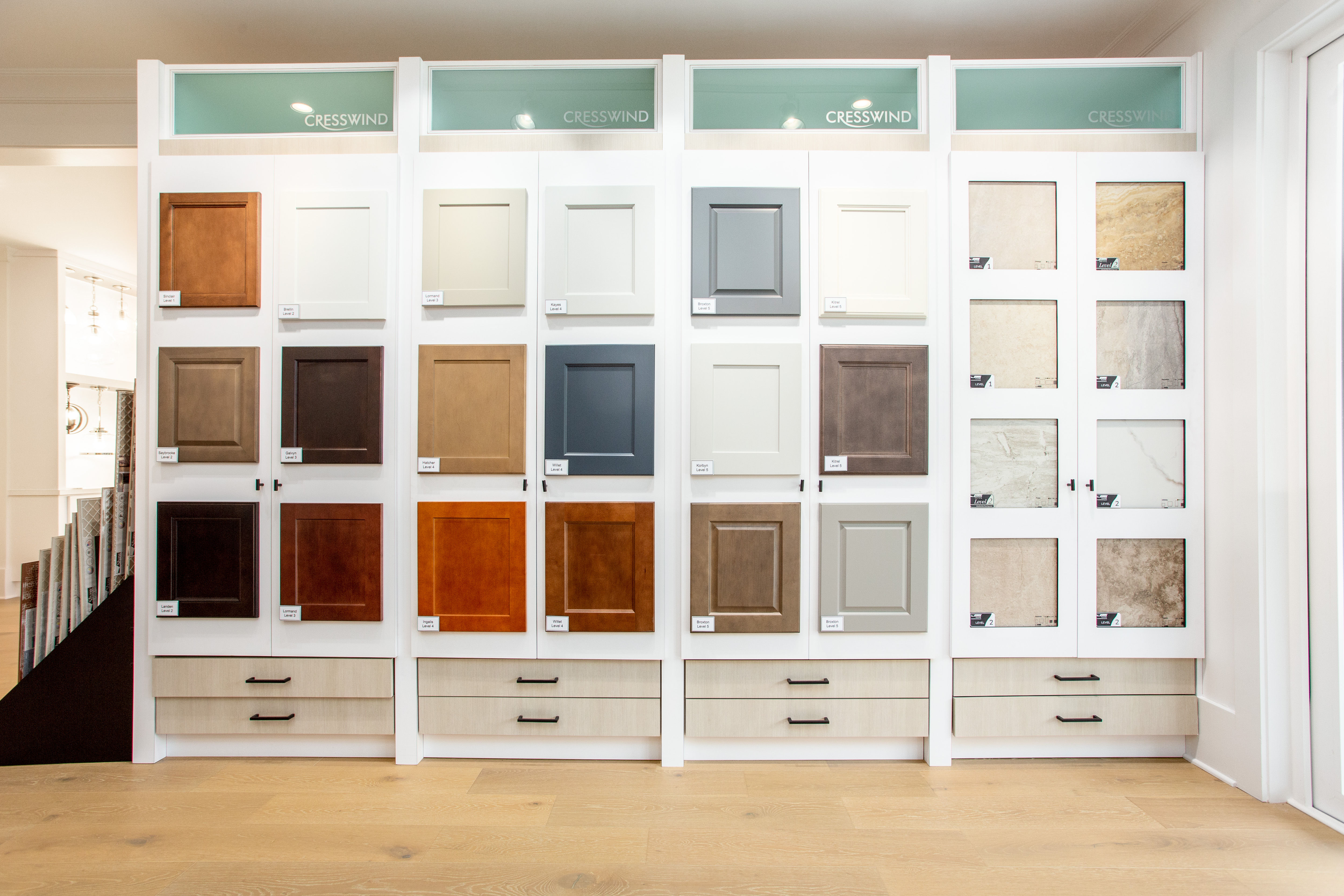 Kolter Homes Design Studio with personalized home finish selections