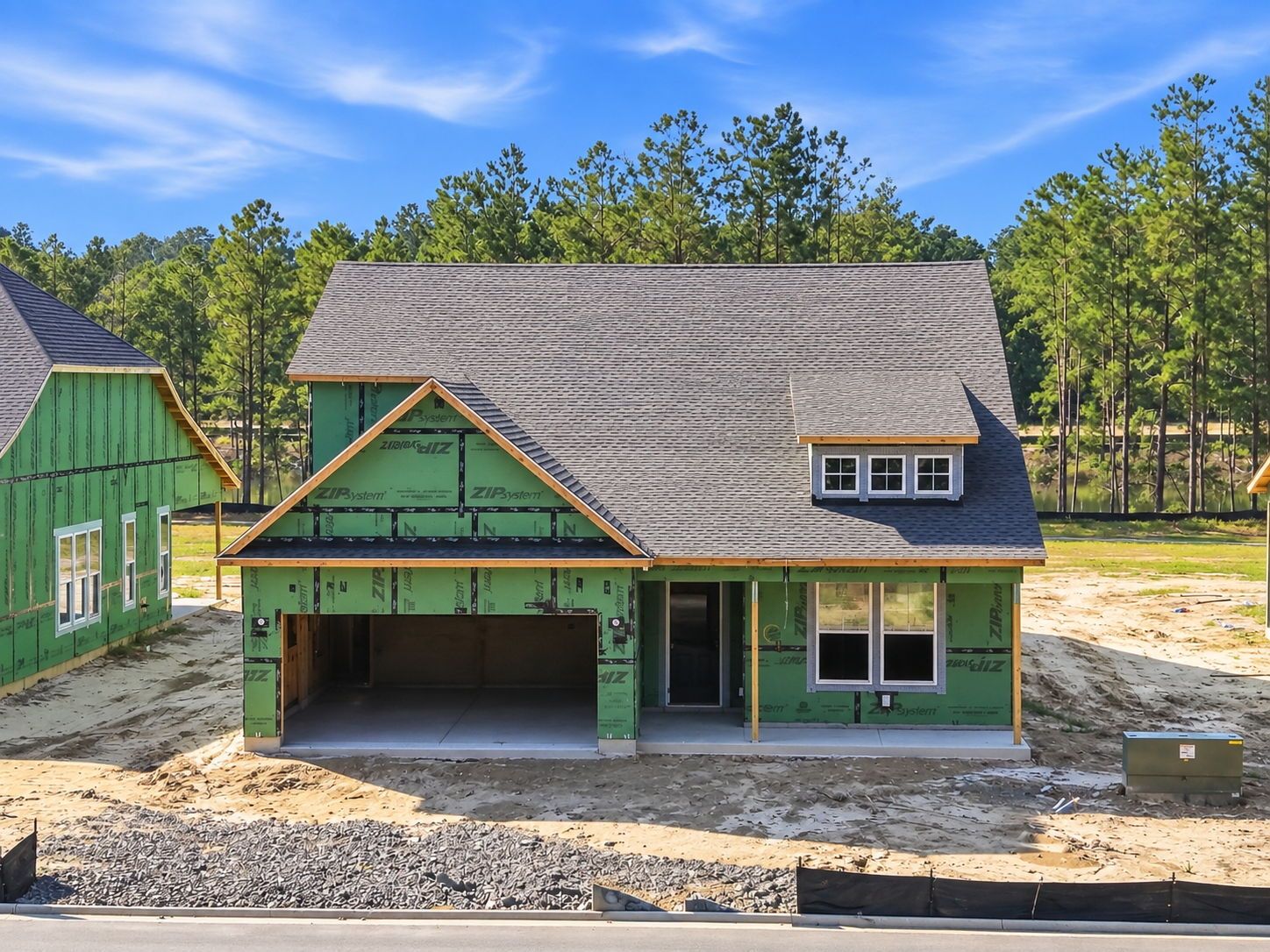New construction model homes at The Ponds in Summerville South Carolina