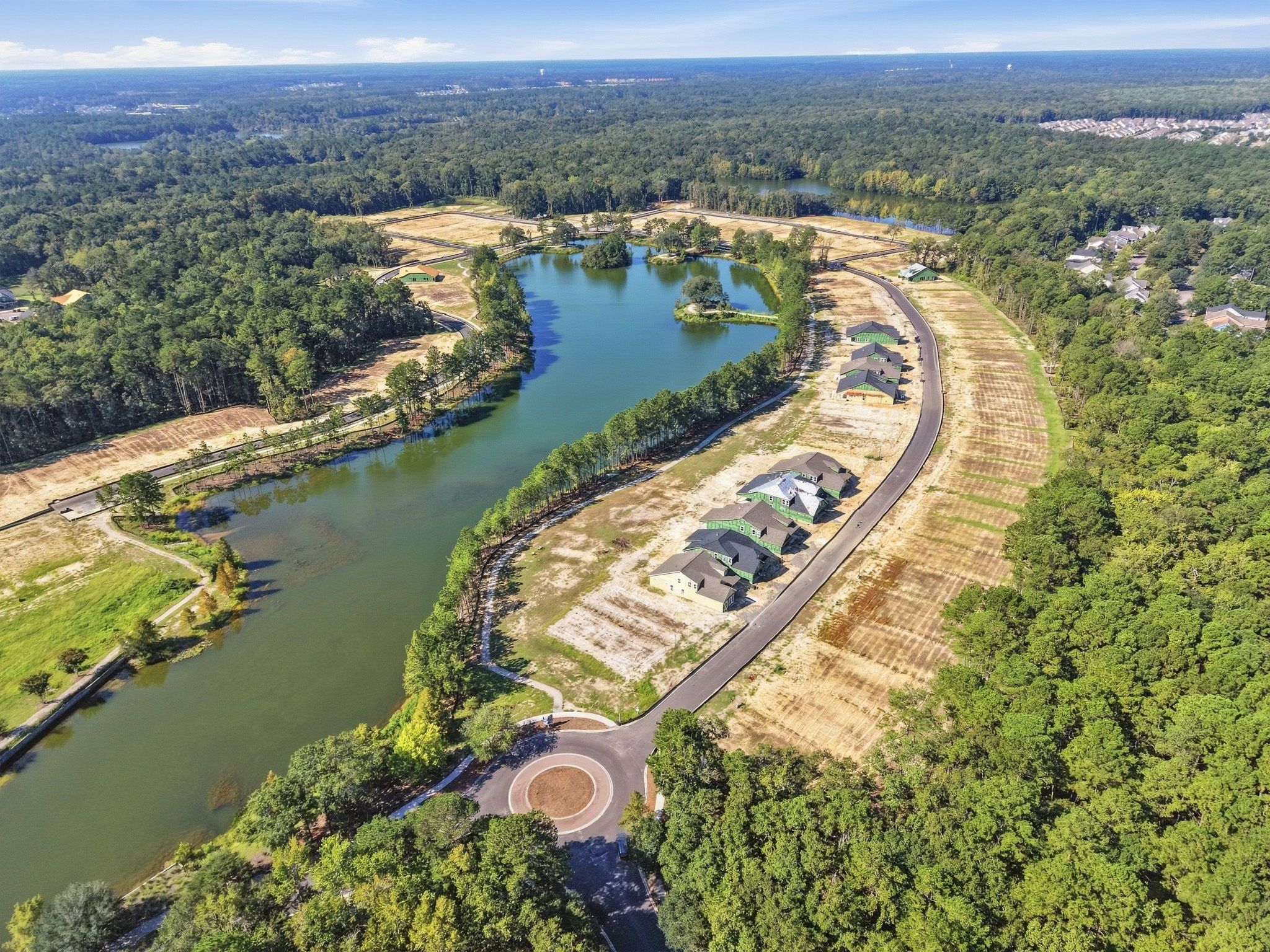 Construction underway on the new Kolter Homes Model Center at The Ponds in Summerville