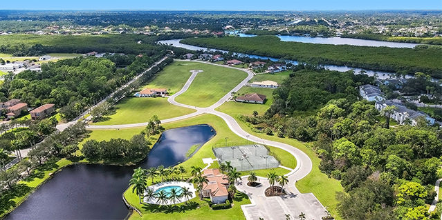 Aerial View of Clubhouse