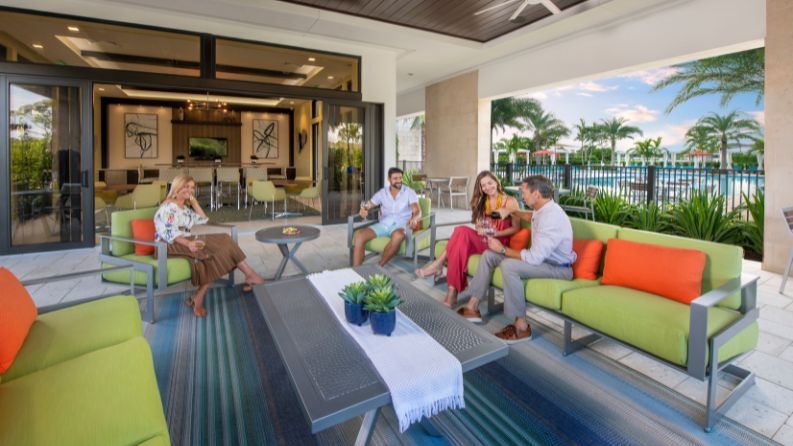 Resort-style clubhouse at Artistry Palm Beach