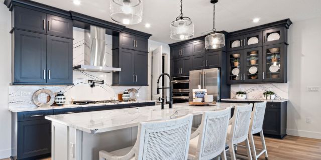 Modern-Style Island Kitchen