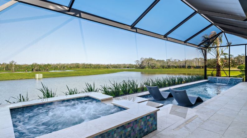 Low maintenance living at Woodland Preserve by Kolter Homes in Parrish Florida