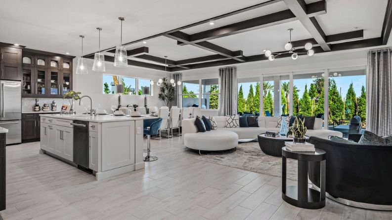 Award-winning Kolter Homes interior design in Central Florida