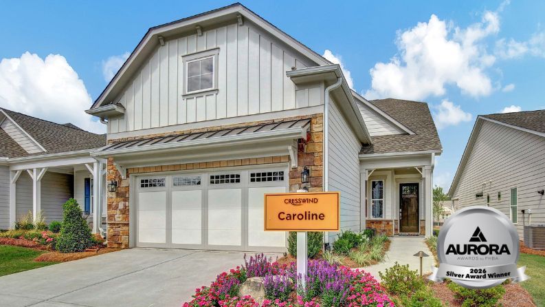 Caroline award-winning floorplan at Cresswind at Spring Haven in Newnan Georgia