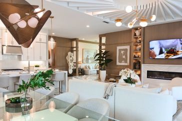 Private clubhouse at Esprit at Avenir 55+ community