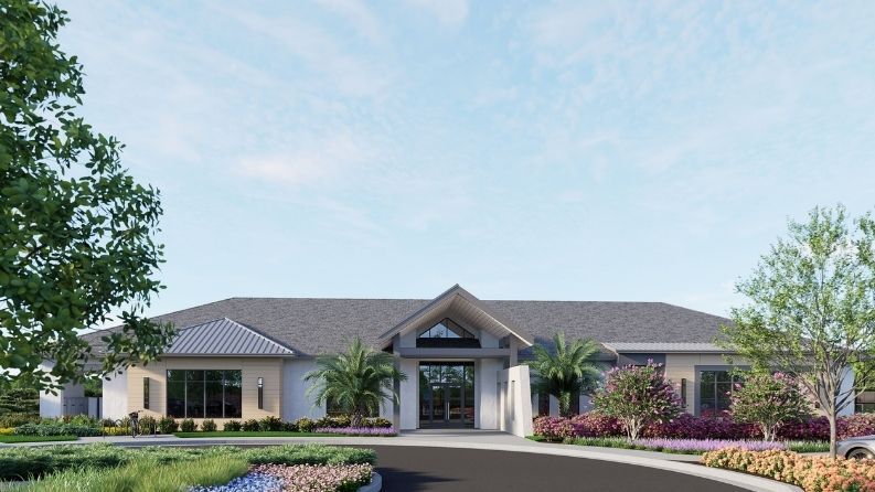 Resident-exclusive clubhouse at Woodland Preserve in Parrish, Florida