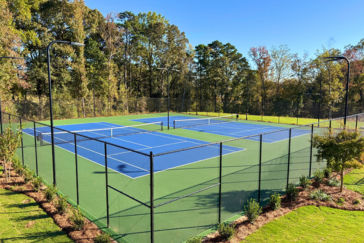 Pickleball players at Cresswind Georgia