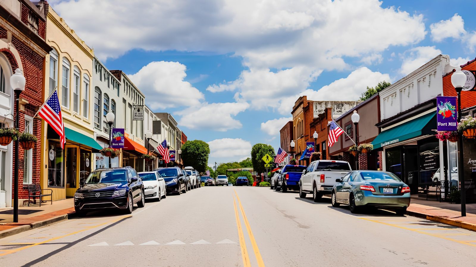 Fort Mill location near Charlotte, Ballantyne, Baxter Village and the Catawba River