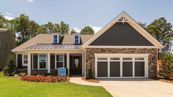 Cresswind Charlotte Hickory Model Home Exterior