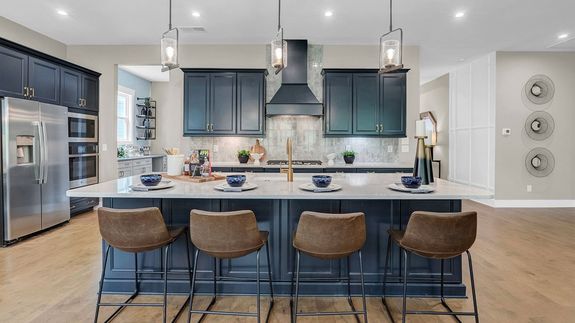 Entertain in an Island Kitchen