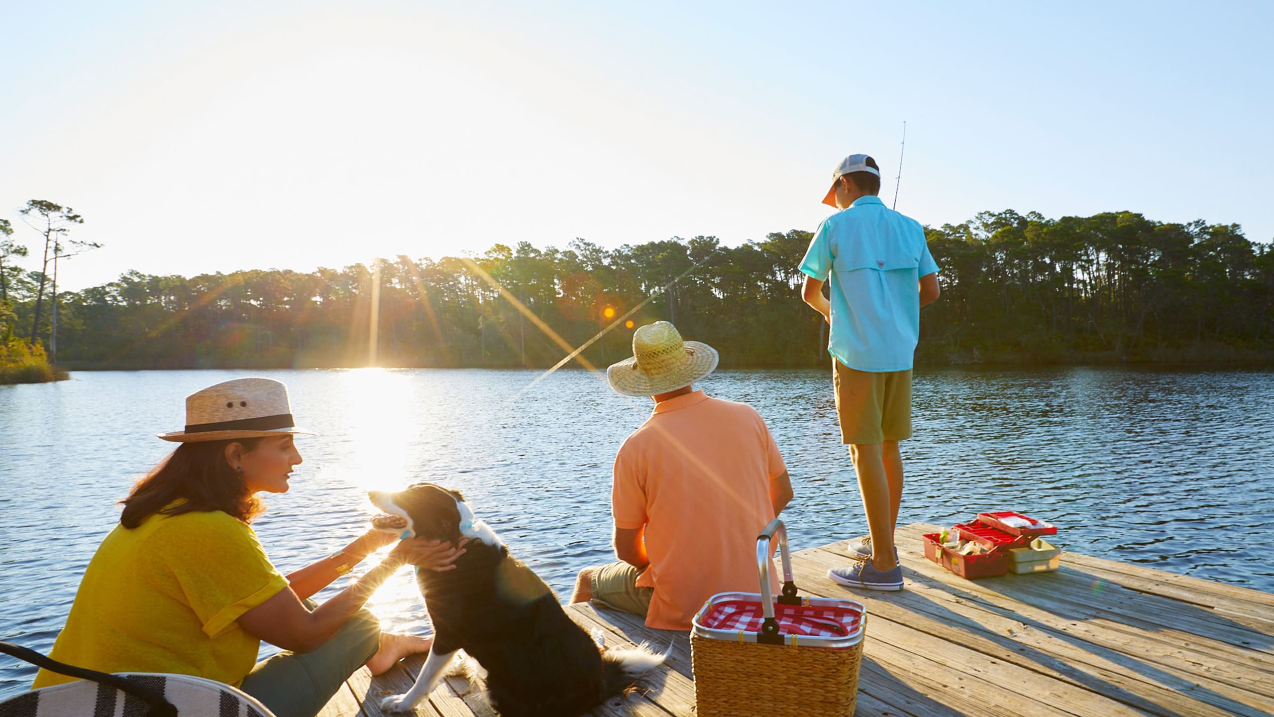 Coastal dune lake near 30A