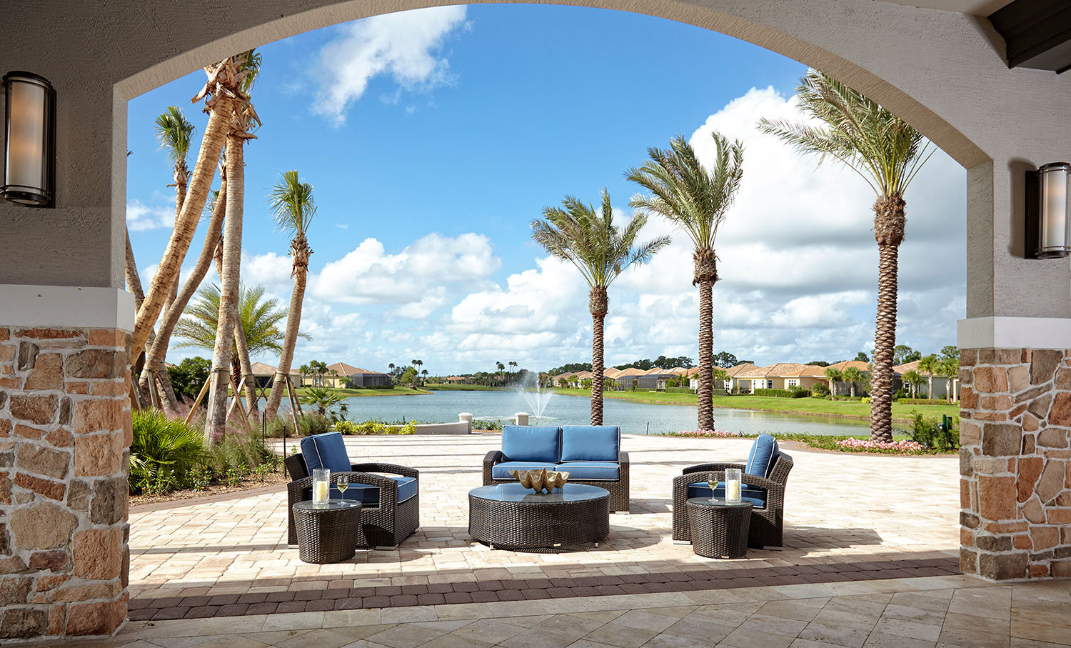 Resort-style clubhouse amenities