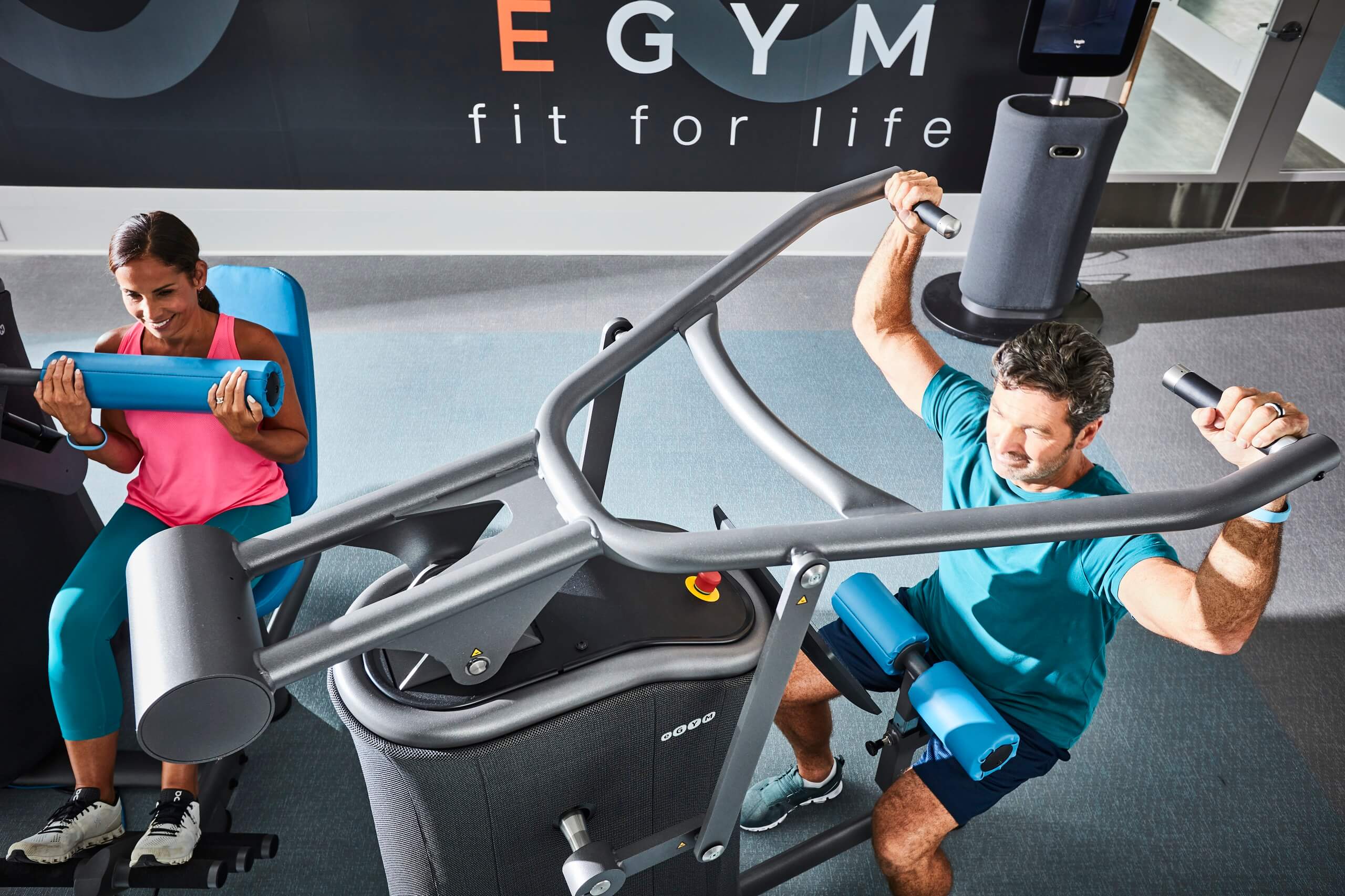 Residents using EGYM as part of everyday life