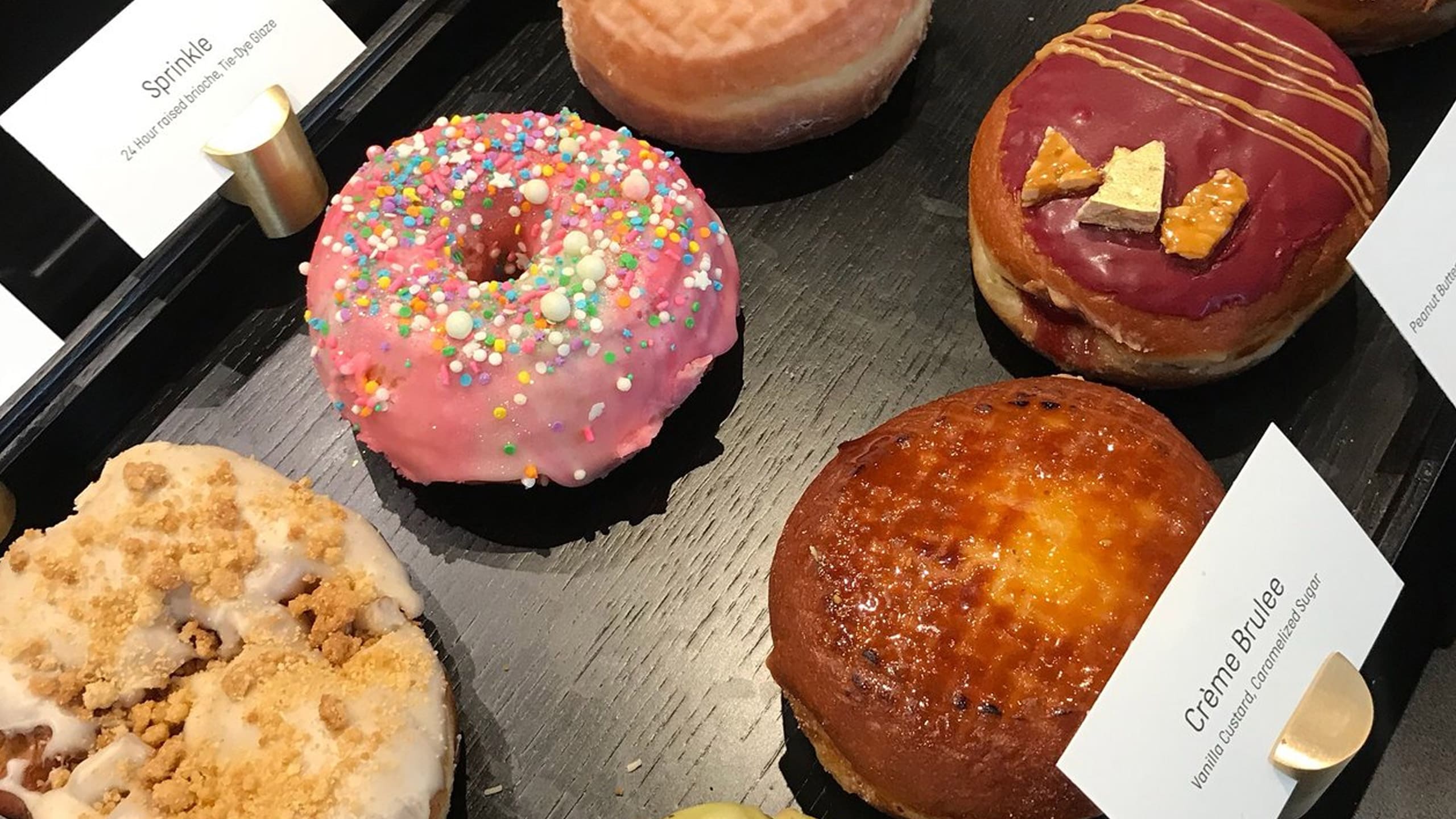 Desserts and pastries at The Glass Knife in Winter Park