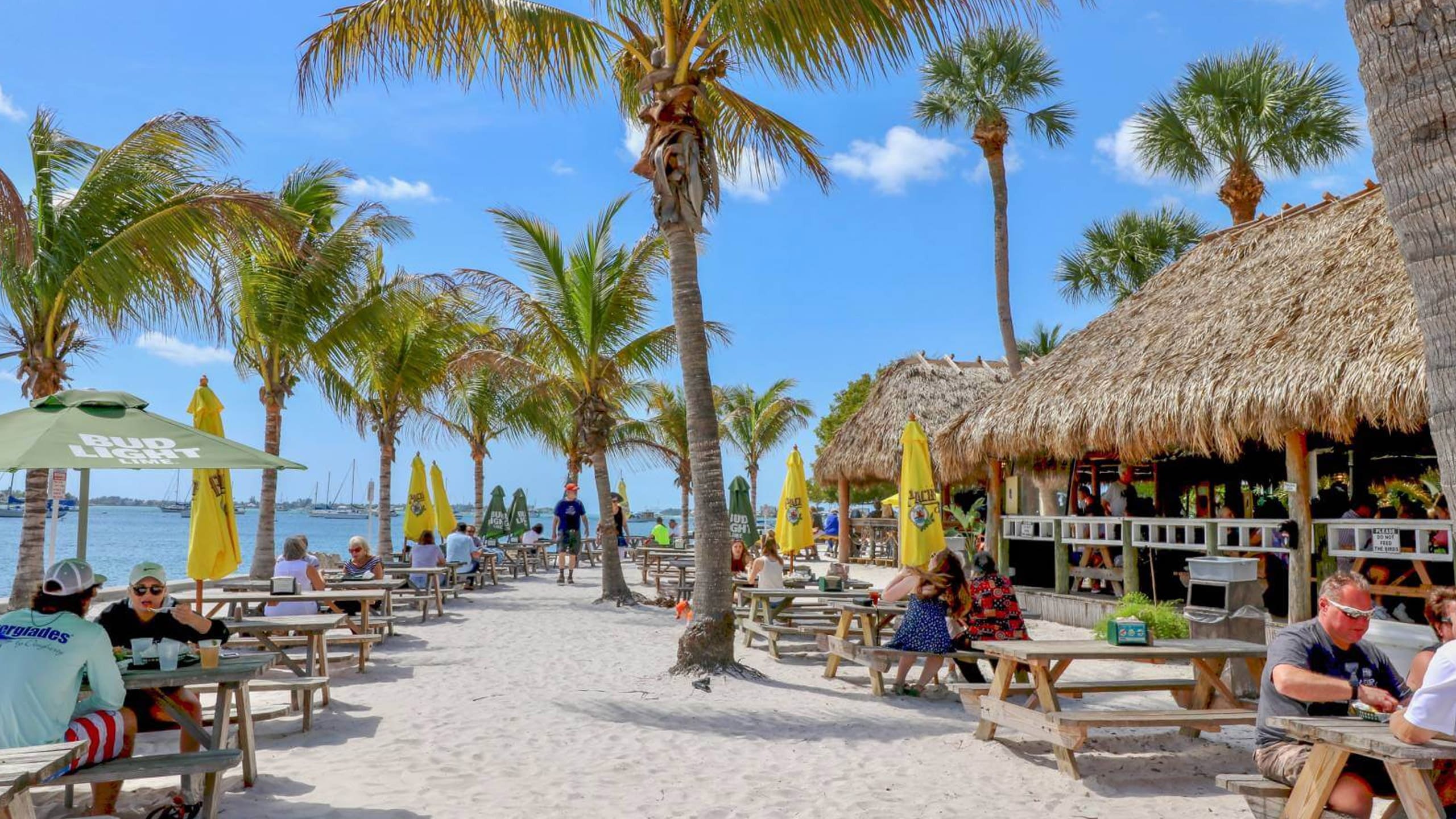 Waterfront dining in Sarasota