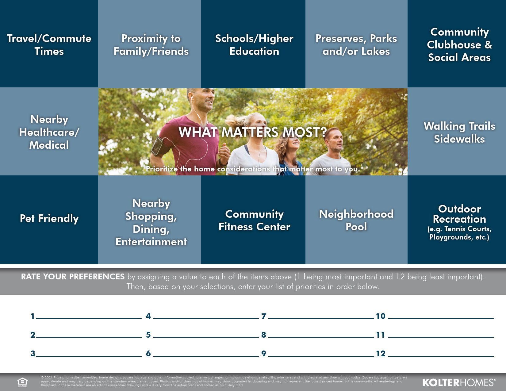 What Matters Most