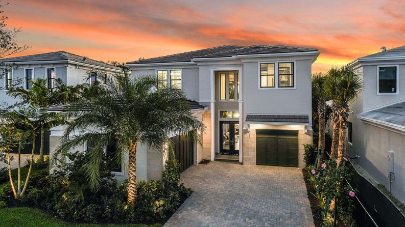 Model home at Artistry Palm Beach