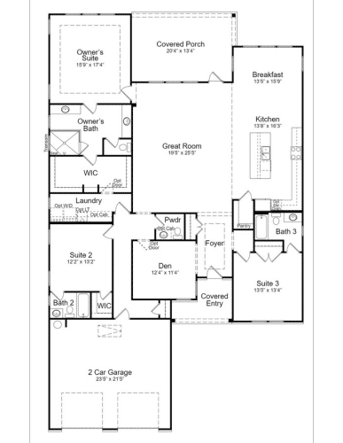 Poplar Floorplan