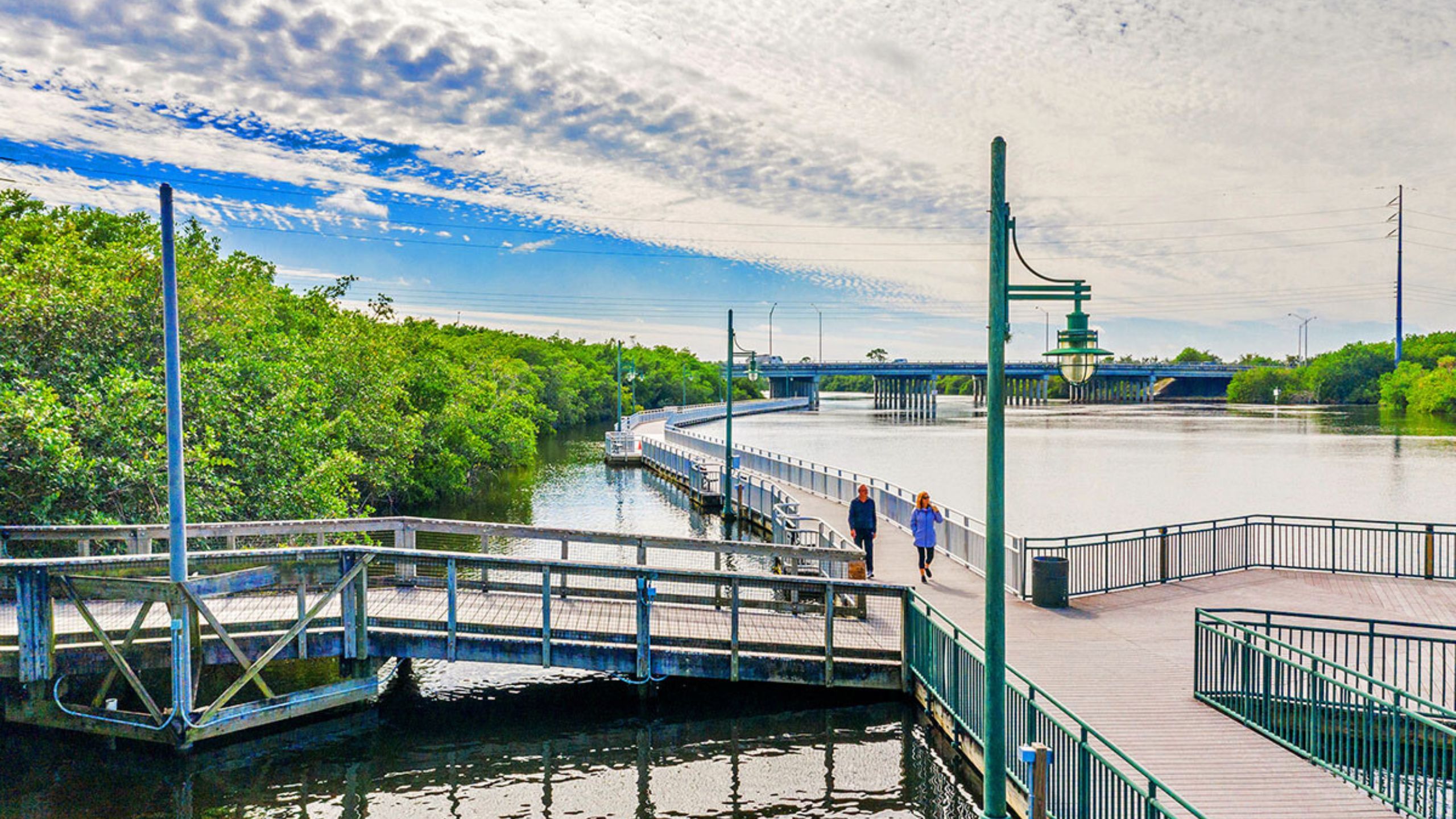 Scenic waterfront and coastal landscape near Port St. Lucie on Florida's Treasure Coast