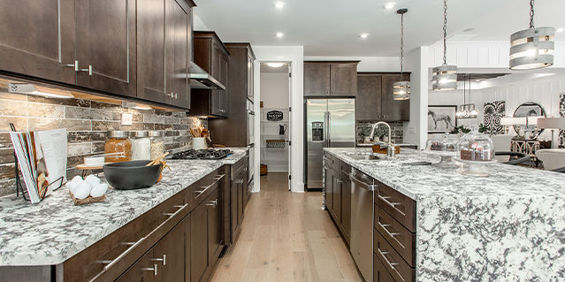 Model Home - Island Kitchen