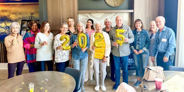 Residents Celebrated the New Year Together