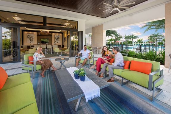 new homes in palm beach gardens, pool, clubhouse and amenities