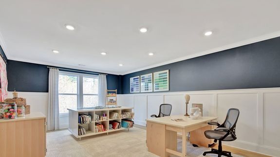 Sewing or Craft Room | Daylight Basement