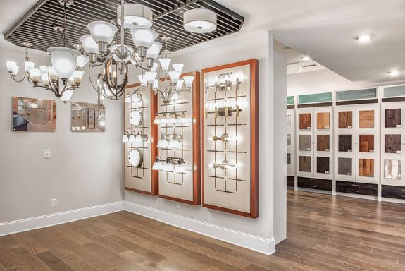 There are many options for you to choose from at the design center, Cresswind Charlotte.
