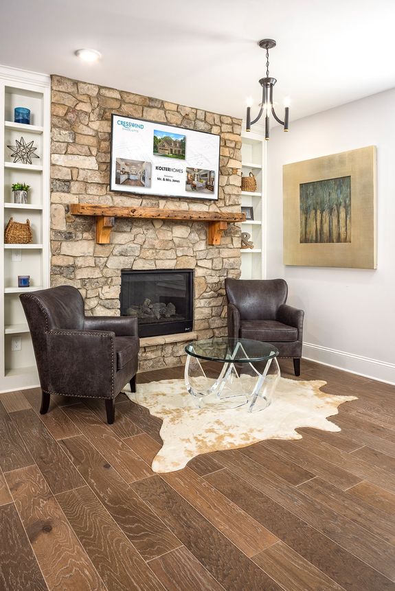 The design gallery at Cresswind Charlotte has been professionally designed to help you find the perfect look for your new home.