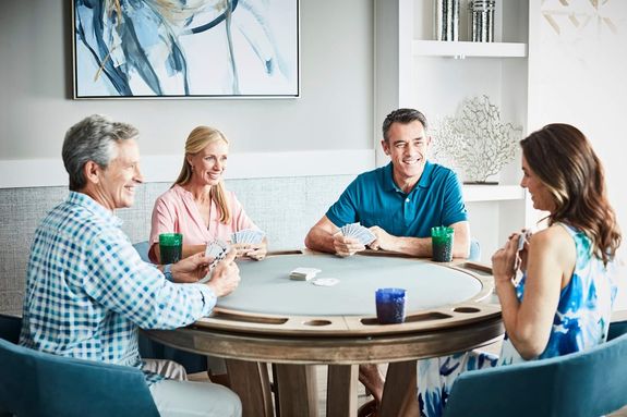 People playing Cards