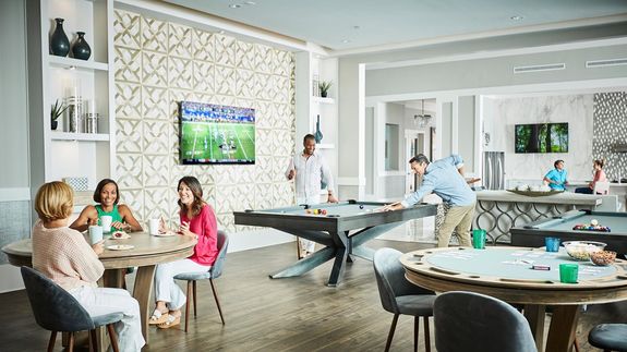 People Playing Billiards