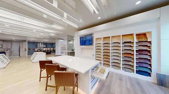 With a variety of tile in various colors, styles and sizes you can personalize your home. 