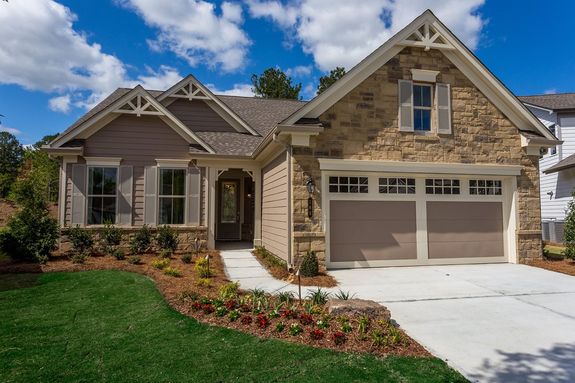 2 bedroom homes in hoschton ga, active adult community in hoschton ga, cresswind georgia, kolter homes
