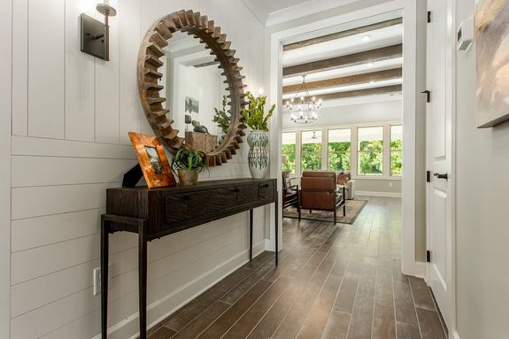 maple model home entry