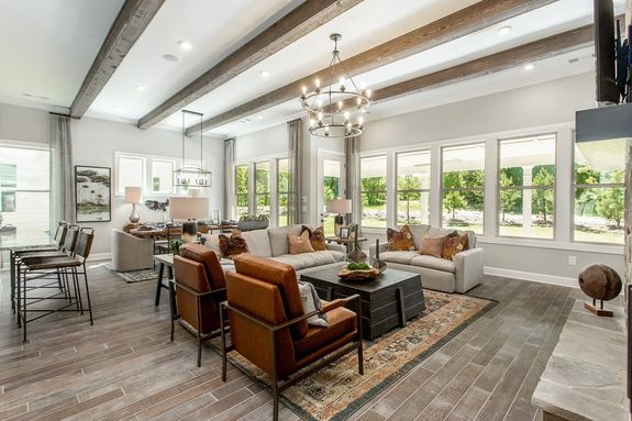 maple model home exterior