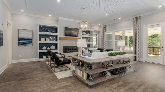 poplar model great room