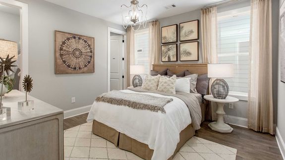 poplar model secondary bedroom