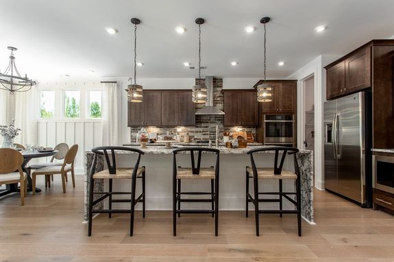 Rosewood Model Kitchen Island