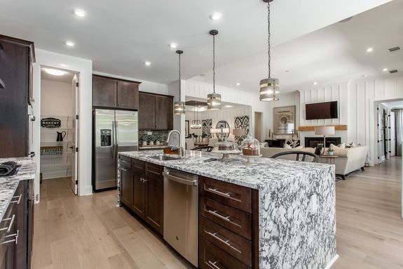 Rosewood Model Island Kitchen