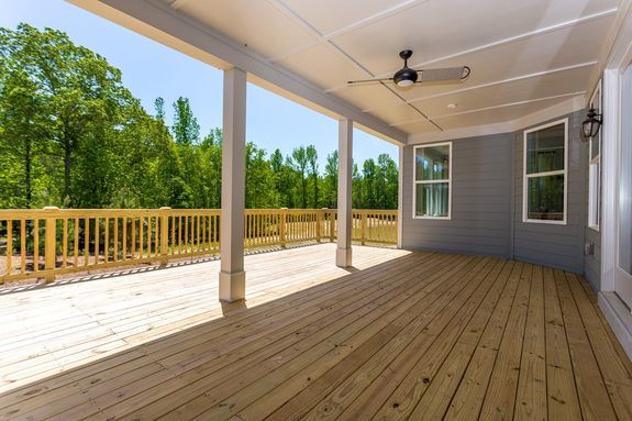 Rosewood Model Covered Porch