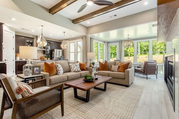 Cedar Model Great Room