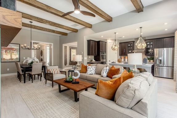 Cedar Model Great Room