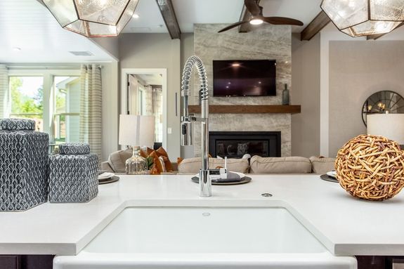 Cedar Model Kitchen to Great Room