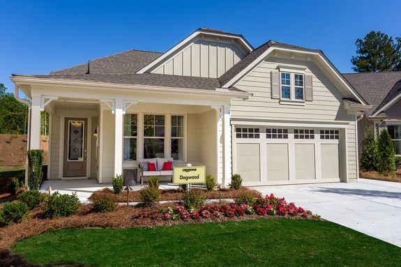 2 bedroom home, new homes in Hoscton Georgia, active adult, cresswind, kolter homes