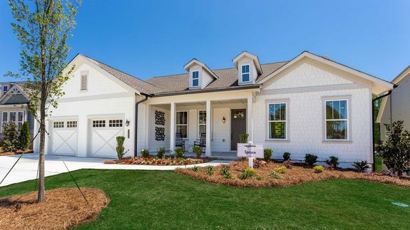 Spruce Model Home Front Elevation