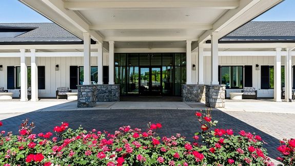 Welcoming Port Cochere