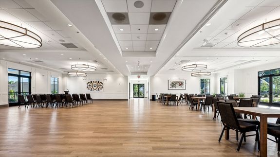 Multi-purpose room for concerts, events, meetings, clubs, and more