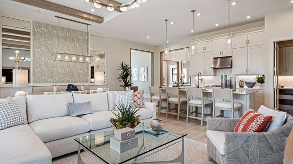 Lila Model | Great Room to Island Kitchen